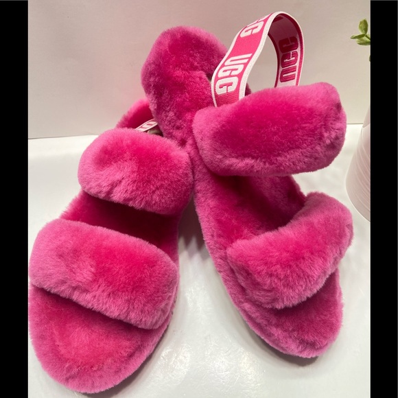 NEW UGG Women's Oh Yeah Slide in Plushy Soft Slide Sandals - Picture 8 of 9